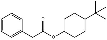 4-tert-butylcyclohexyl phenylacetate 结构式