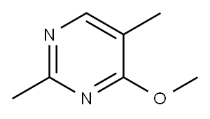 4-甲氧基-2,5-二甲基嘧啶 结构式