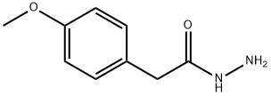 4-甲氧基苯乙酰肼 结构式