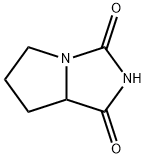 四氢-1H-吡咯并[1,2-C]咪唑-1,3(2H)-二酮 结构式