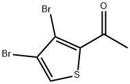 1-(3,4-二溴噻吩-2-基)乙-1-酮 结构式
