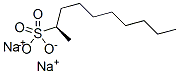 sodium (R)-1-methylnonyl sulphate 结构式