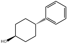 trans-4-phenylcyclohexan-1-ol 结构式