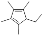 乙基-四甲基环戊二烯 结构式