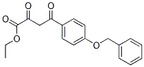 4-(4-苄氧基苯基)-2,4-二氧代丁酸乙酯 结构式