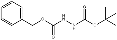 2-(叔丁基)肼-1,2-二羧酸-1-苄酯 结构式