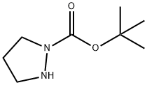 单叔丁氧羰基四氢吡唑 结构式