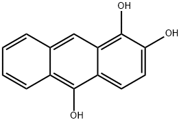 ANTHRAROBIN 结构式