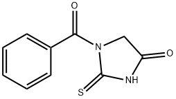 1-苯甲酰基-2-亚磺基咪唑啉-4-酮 结构式
