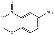 4-甲氧基-3-硝基苯胺 结构式