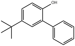 4-叔-丁基-2-苯基苯酚 结构式