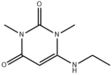 6-ETHYLAMINO-1,3-DIMETHYLURACIL 结构式