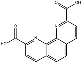 1,10-邻二氮杂菲-2,9-二甲酸 结构式