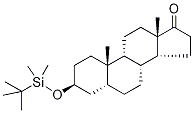 3β-tert-ButyldiMethylsilyloxy Epiandrosterone 结构式