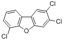 2,3,6-TRICHLORODIBENZOFURAN 结构式