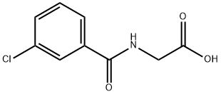 (3-氯苄氧氨基)乙酸 结构式