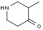 3-甲基-4-哌啶酮 结构式