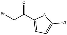 2-溴-1-(5-氯噻吩-2-基)乙酮 结构式