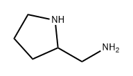 吡咯烷-2-甲胺 结构式