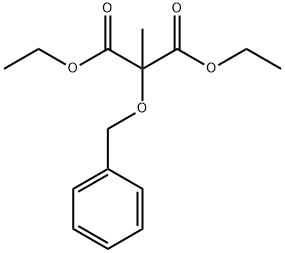 2-((苄氧基)甲基)丙二酸二乙酯 结构式