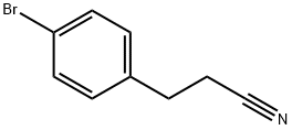 3-(4-溴苯基)丙腈 结构式