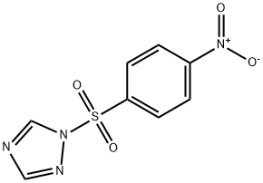1-对硝基苯磺酸基-1,2,4-三唑 结构式