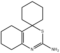 5,6,7,8-TETRAHYDROSPIRO[3,1-BENZOTHIAZINE-4,1''-CYCLOHEXAN]-2-AMINE 结构式