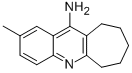 11-AMINO-7,8,9,10-TETRAHYDRO-2-METHYL-6H-CYCLOHEPTA[B]QUINOLINE 结构式