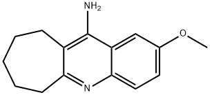 11-AMINO-7,8,9,10-TETRAHYDRO-2-METHOXY-6H-CYCLOHEPTA[B]QUINOLINE 结构式