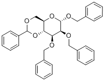 4,6-Di-O-benzylidene-1,2,3-tri-O-benzyl-α-D-mannopyranose