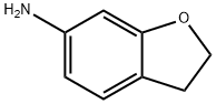 6-氨基-2,3-二氢苯并呋喃 结构式