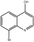 4-羟基-8-溴喹啉 结构式