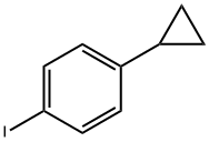 1-环丙基-4-碘苯 结构式