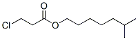 3-Chloropropanoic acid 6-methylheptyl ester 结构式