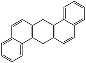 7,14-Dihydrodibenz[a,h]anthracene 结构式