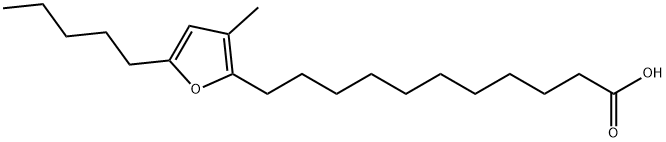 3-Methyl-5-pentyl-2-furanundecanoic Acid 结构式