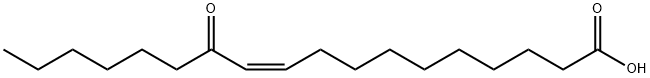 (Z)-12-Oxo-10-octadecenoic acid 结构式