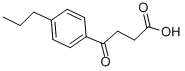 4-氧代-4-(4-丙苯基)丁酸 结构式