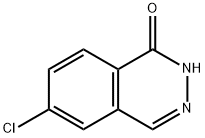 6-氯酞嗪-1-醇 结构式