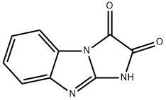 1H-Imidazo[1,2-a]benzimidazole-2,3-dione(9CI) 结构式