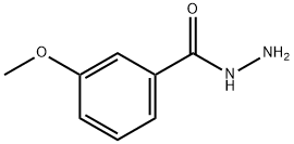 3-甲氧基苯-1-碳酰肼 结构式