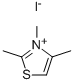 2,3,4-TRIMETHYL-1,3-THIAZOL-3-IUM IODIDE 结构式