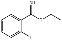2-FLUORO-BENZIMIDIC ACID ETHYL ESTER 结构式