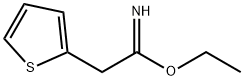 2-THIOPHEN-2-YLACETIMIDIC ACID ETHYL ESTER 结构式