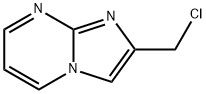 2-氯甲基咪唑并[1,2-A]嘧啶 结构式