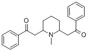 山梗烷酮 结构式