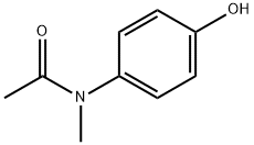 N-Methyl-4'-hydroxyacetoanilide 结构式