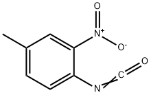 4-甲基-2-异氰酸硝基苯 结构式