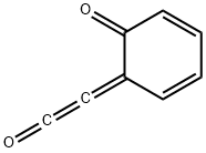 2,4-Cyclohexadien-1-one, 6-(oxoethenylidene)- (9CI) 结构式