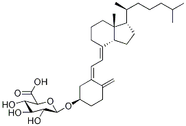 Vitamin D3 β-D-Glucuronide 结构式